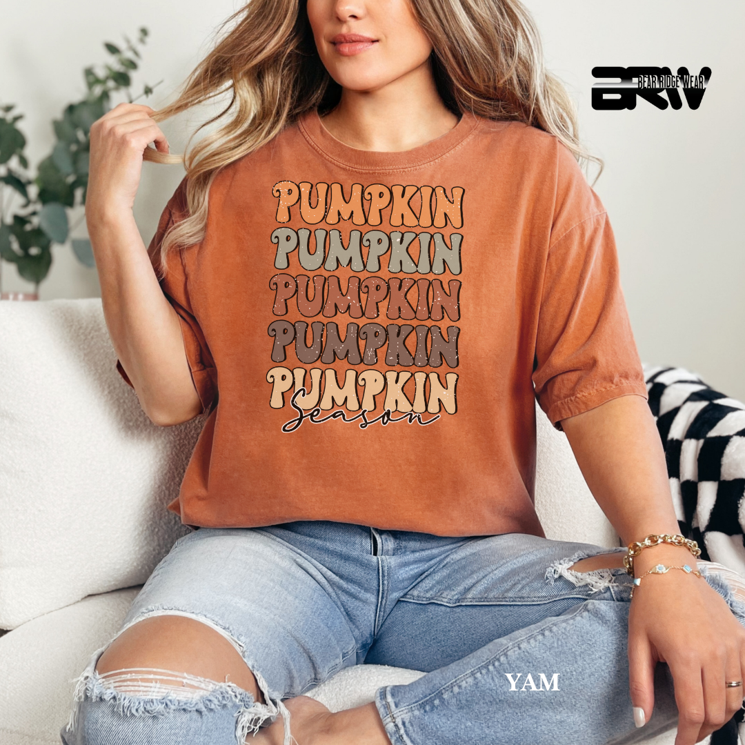 'Pumpkin Pumpkin Season' Fall Tee