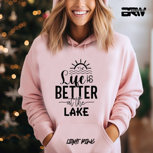 'Life is better at the lake' Hoodie