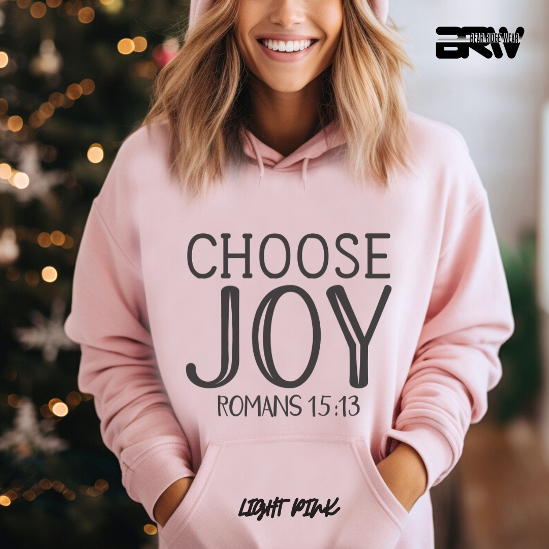 'Choose Joy' Faith Hoodie