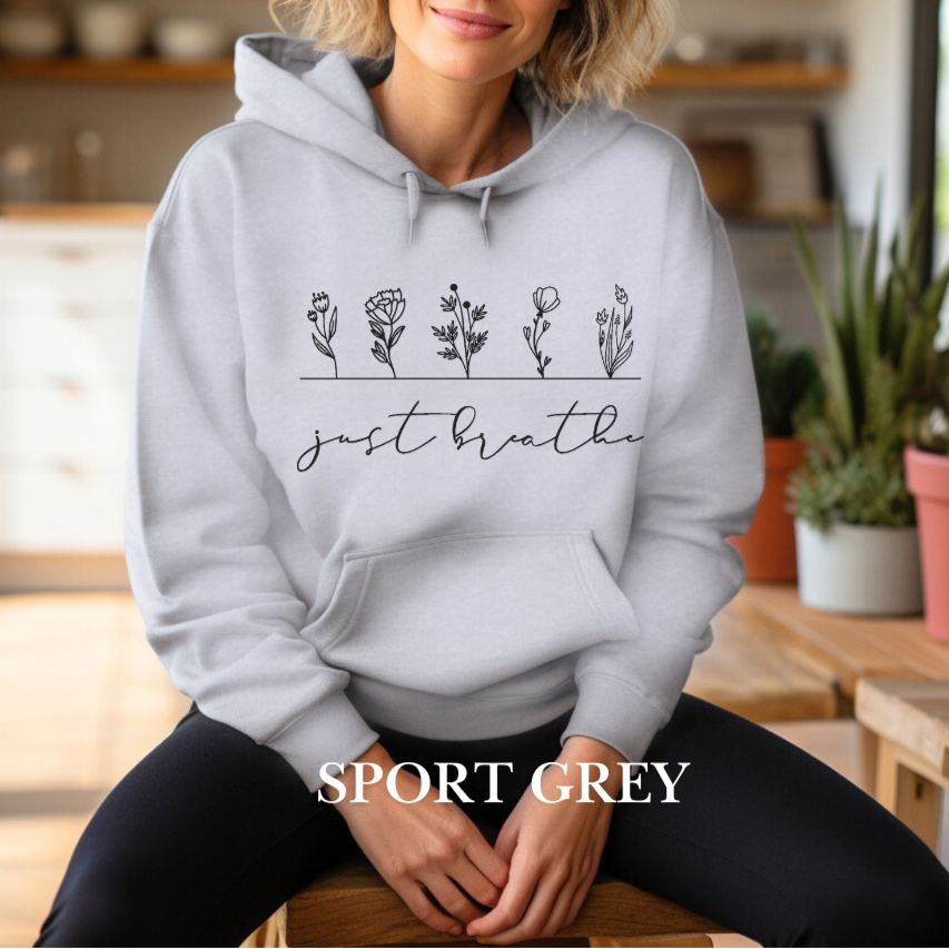 Just Breathe Hoodie