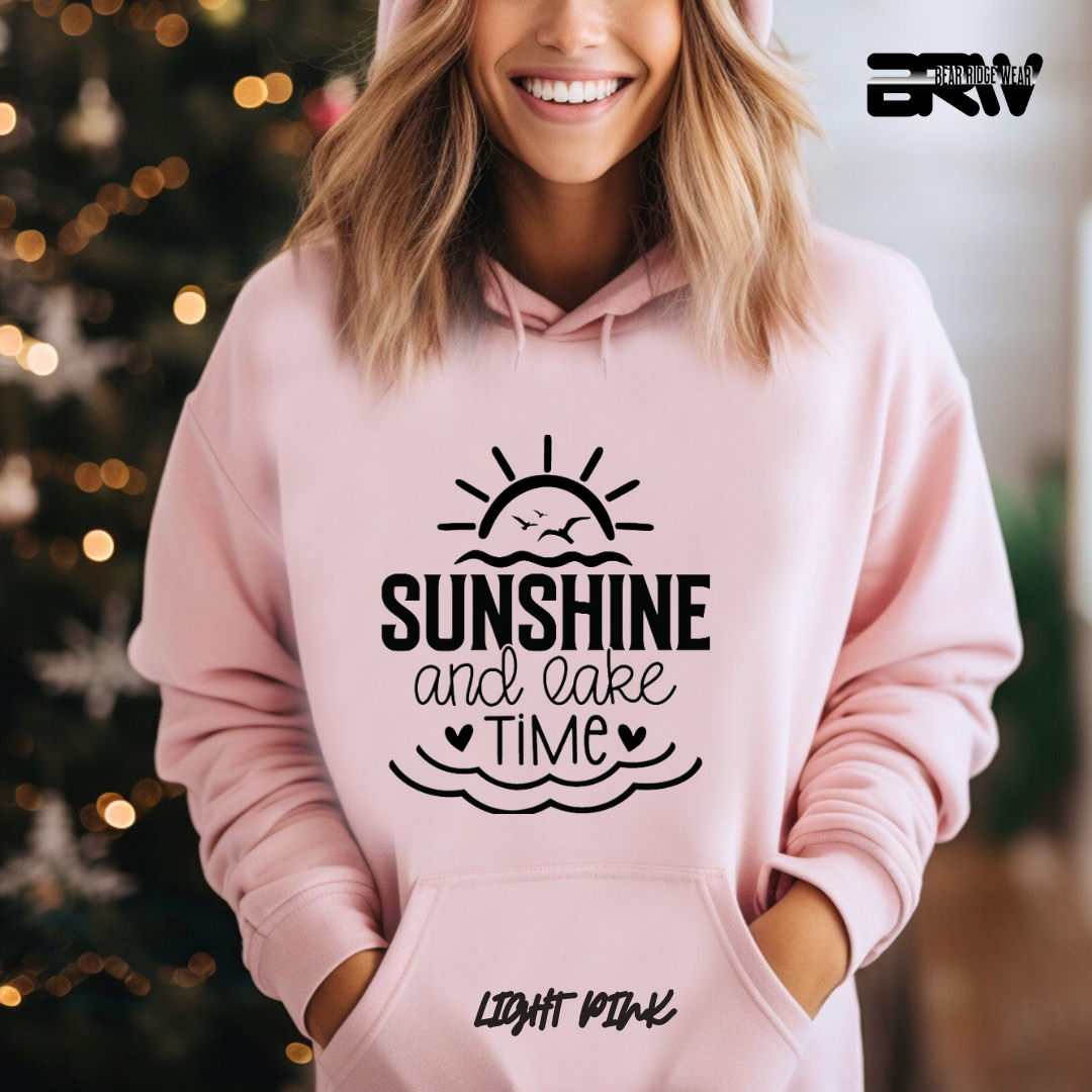 'Sunshine and lake time' Hoodie