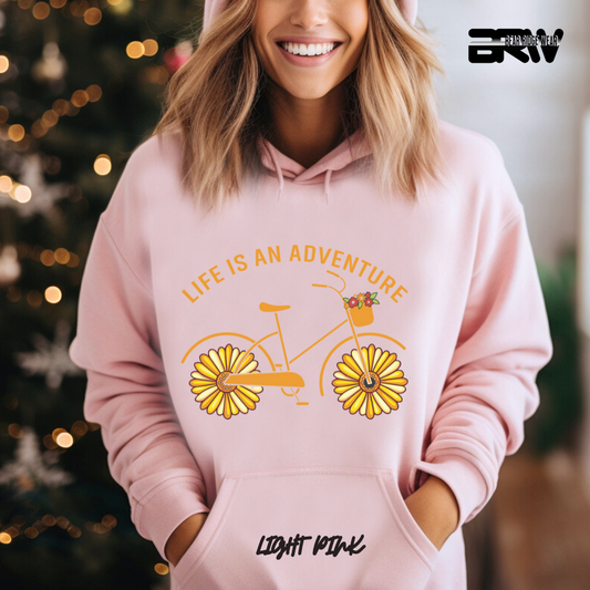 'Life is an adventure' Hoodie