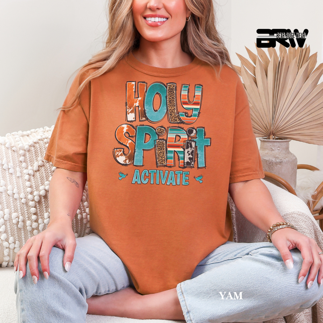 'Holy Spirit Activate' Faith Tee