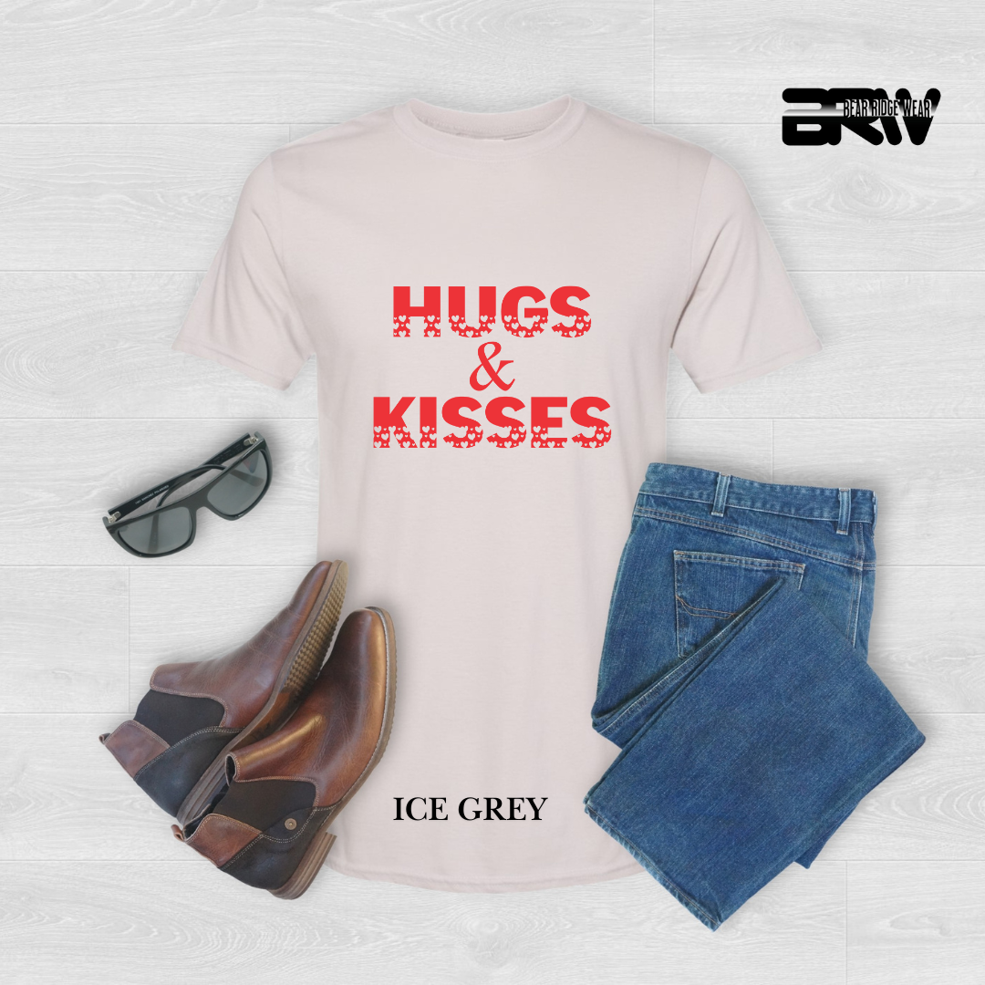 ‘Hugs and Kisses’ Red Tee