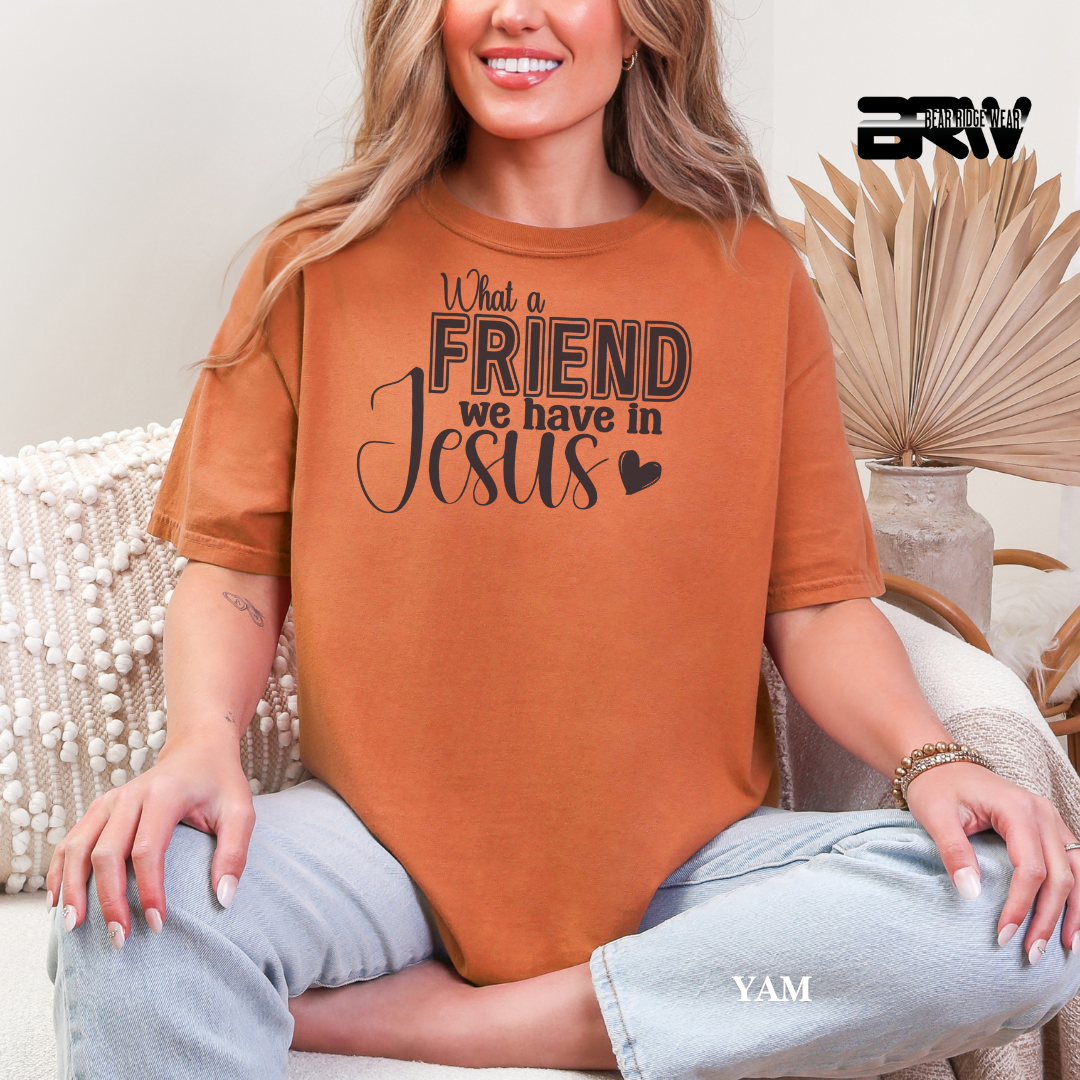 'What A Friend We Have In Jesus' Faith Tee