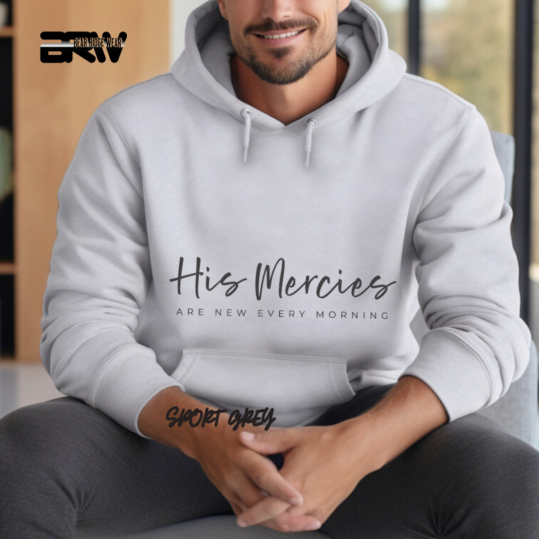 'His Mercies Are New Every Morning' Faith Hoodie