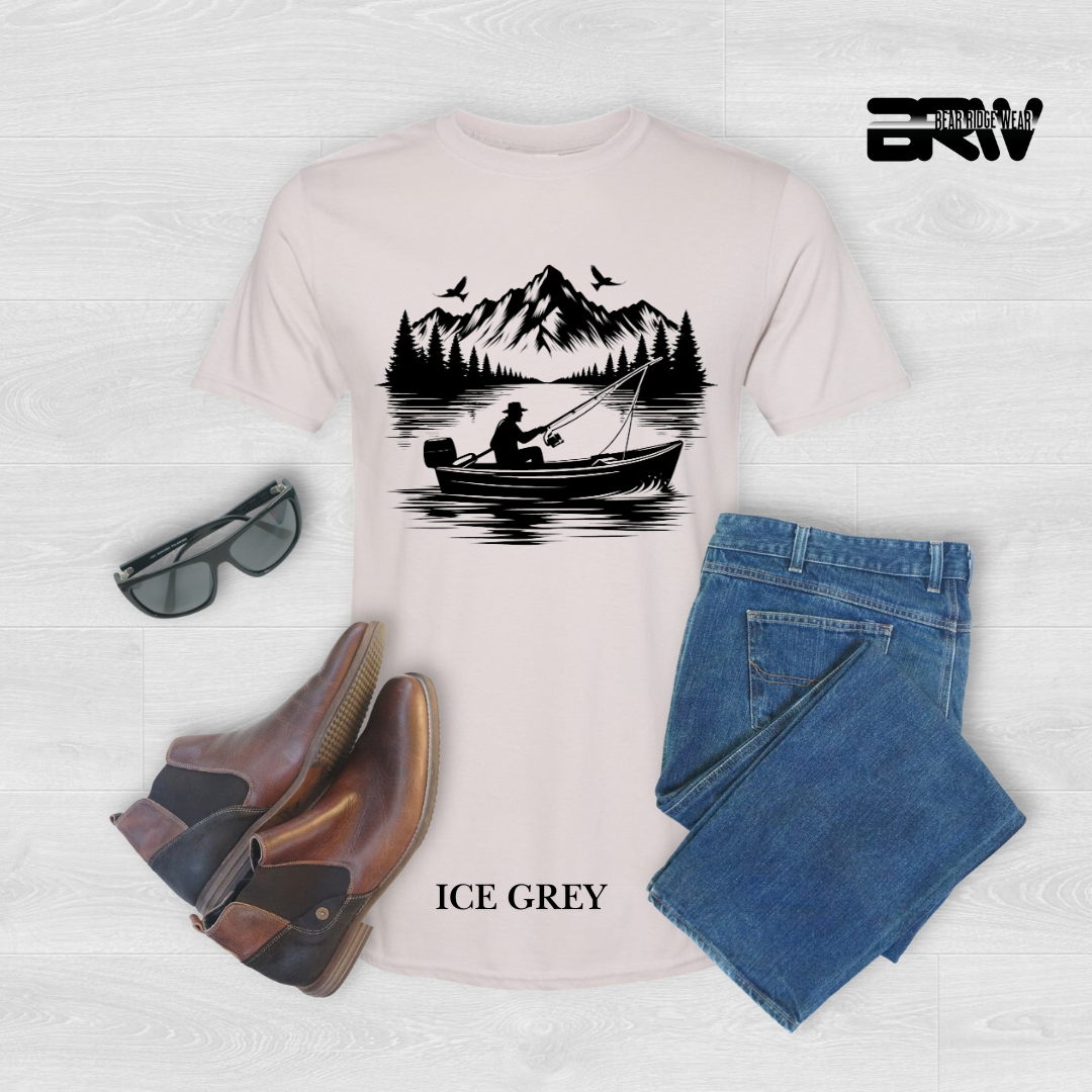"Boat in the Lake" Tee