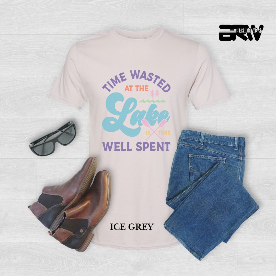 'Time Wasted At The Lake' Summer Tee