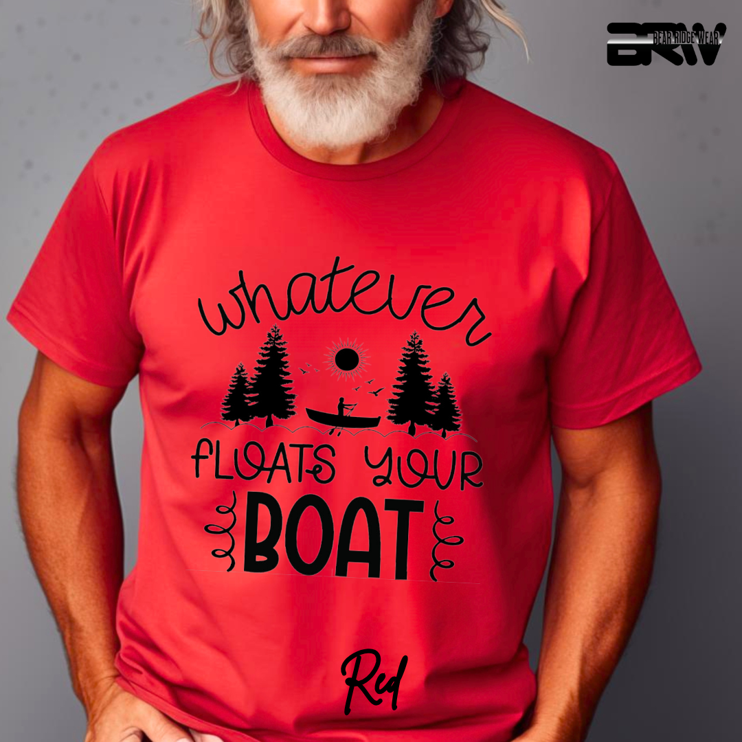 "Whatever Floats Your Boat" Graphic T-Shirt
