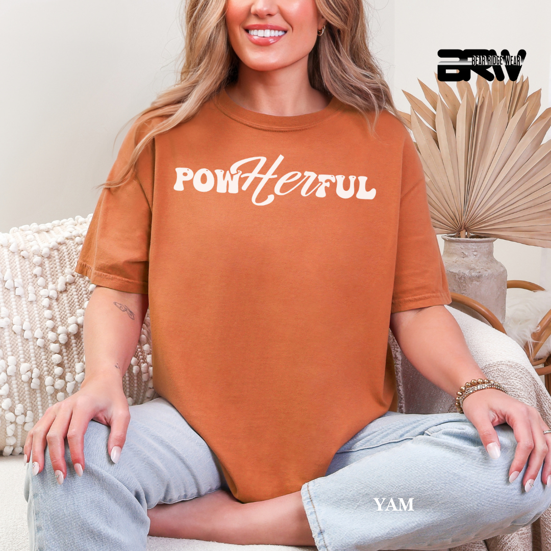 'PowHERful' Faith Tee