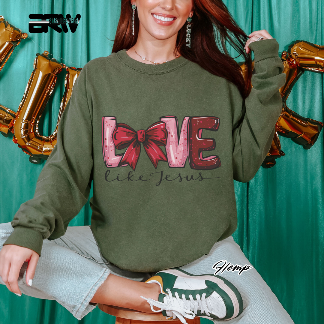 'Love Like Jesus' Long Sleeve Tee