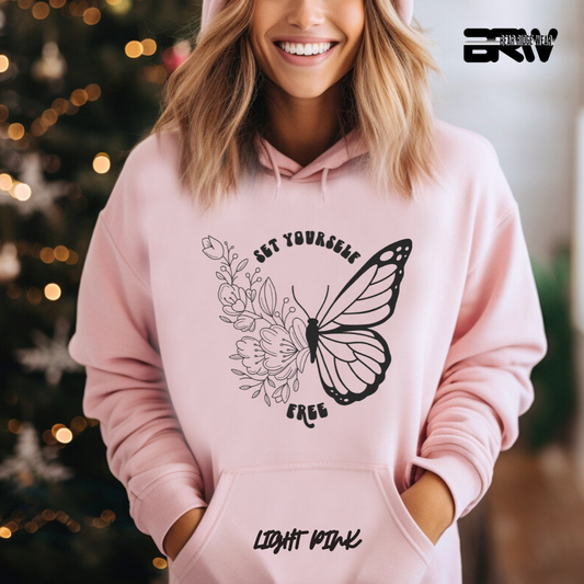 'Set yourself free' Hoodie