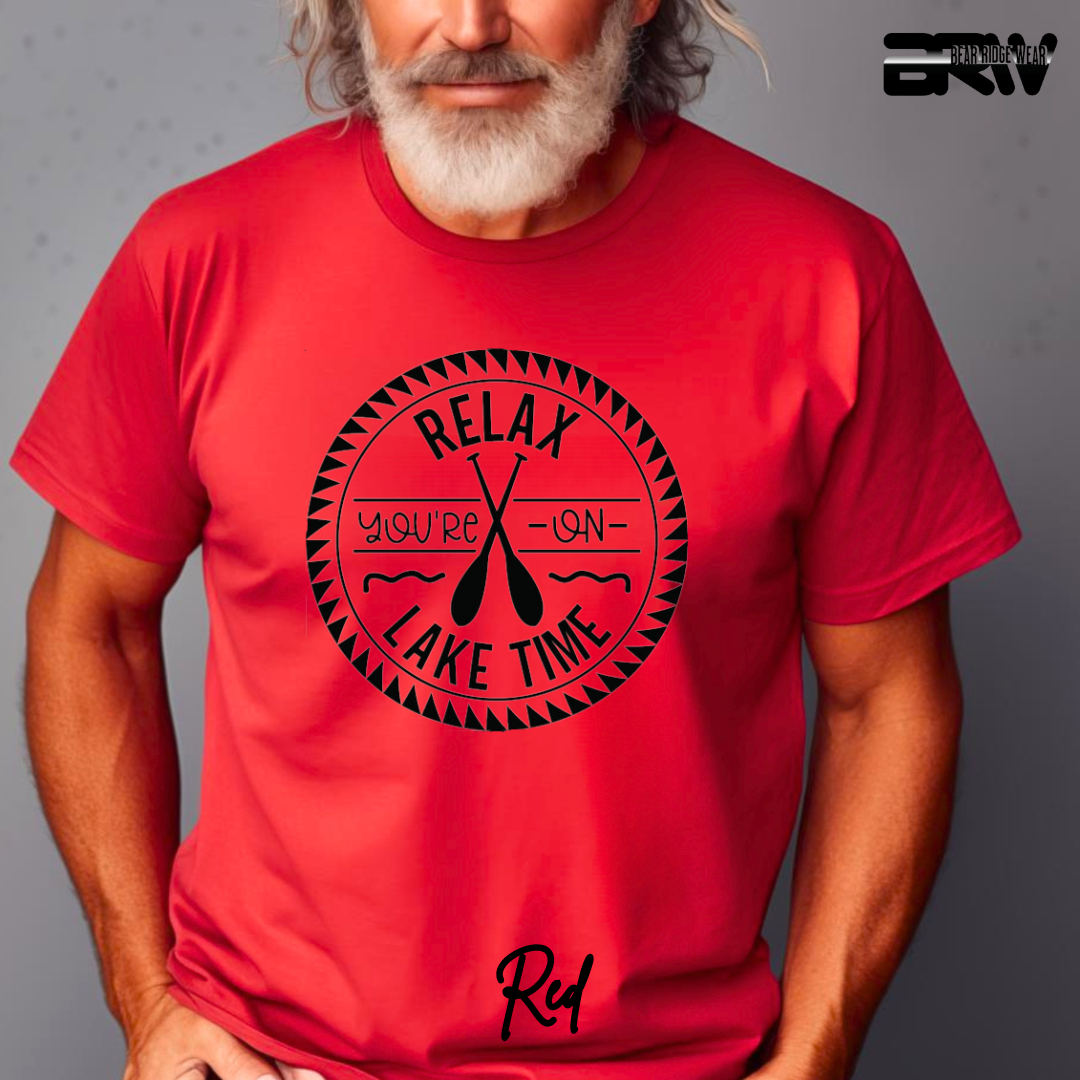 "Relax, You're on Lake Time" T-Shirt
