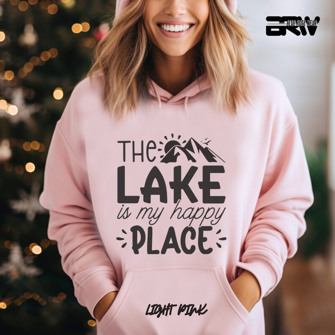 'The Lake is my happy place' Hoodie