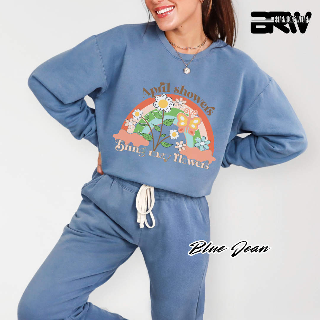 'April Shower' Crewneck Sweatshirt