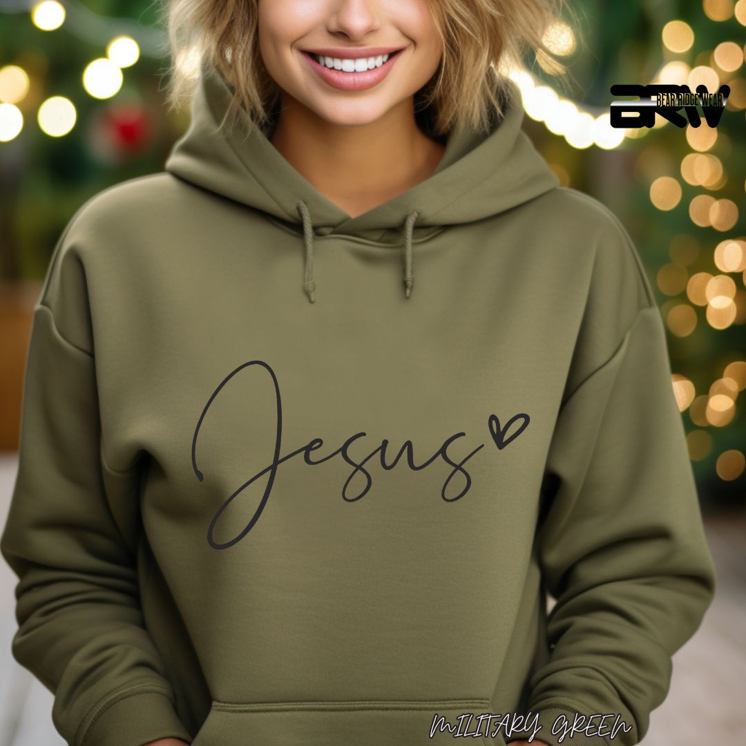 'Jesus'  Faith Hoodie