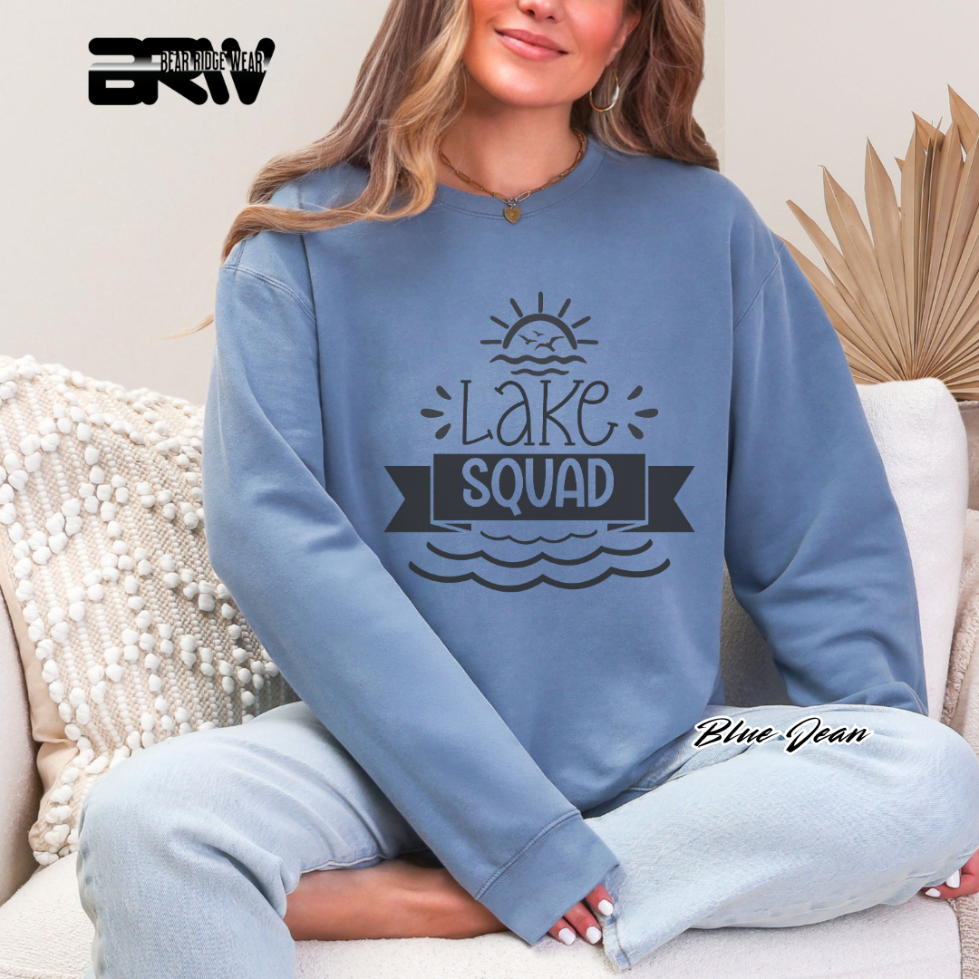 'Lake Squad' Crewneck Sweatshirt