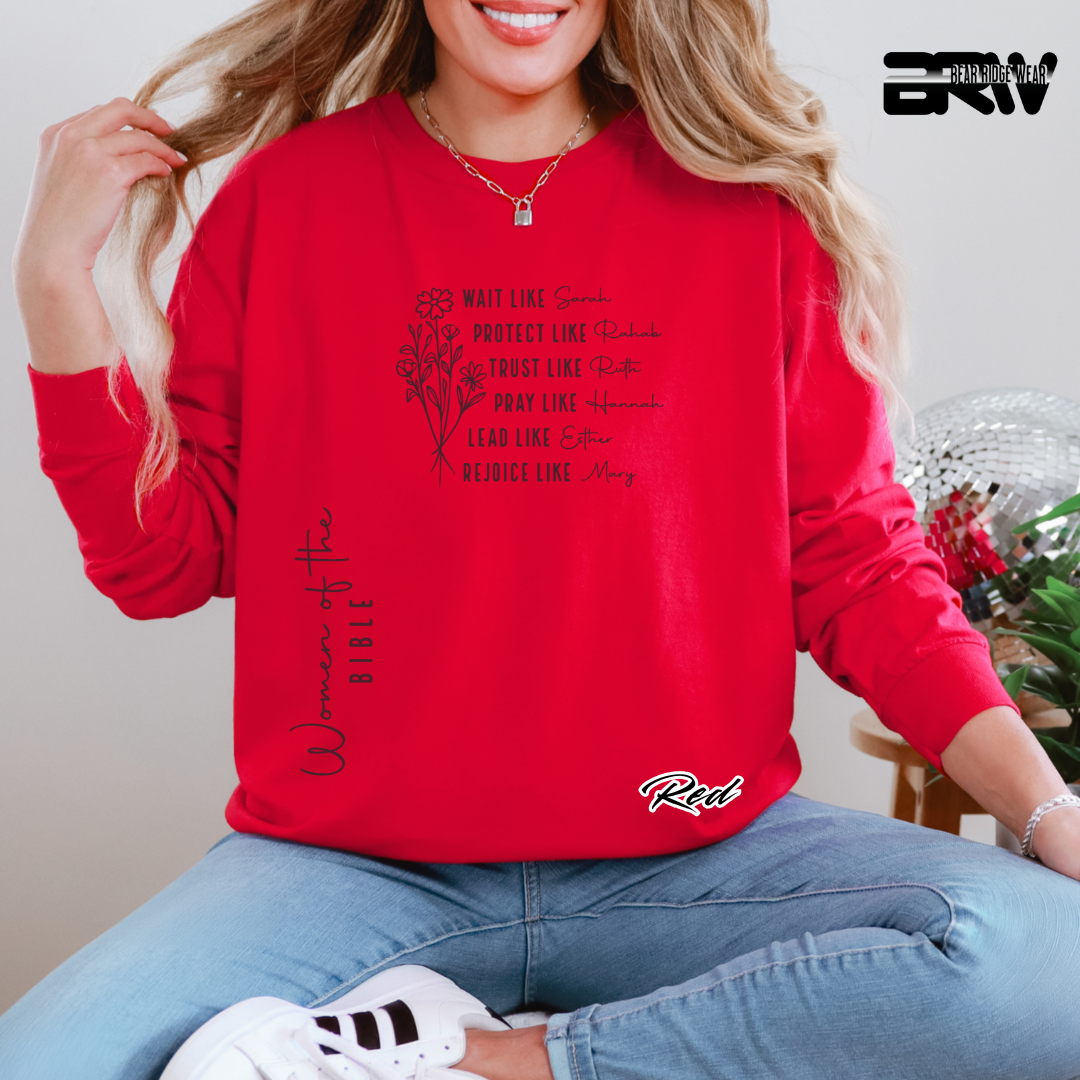 'Women of the Bible' Long-Sleeve Faith  Tee