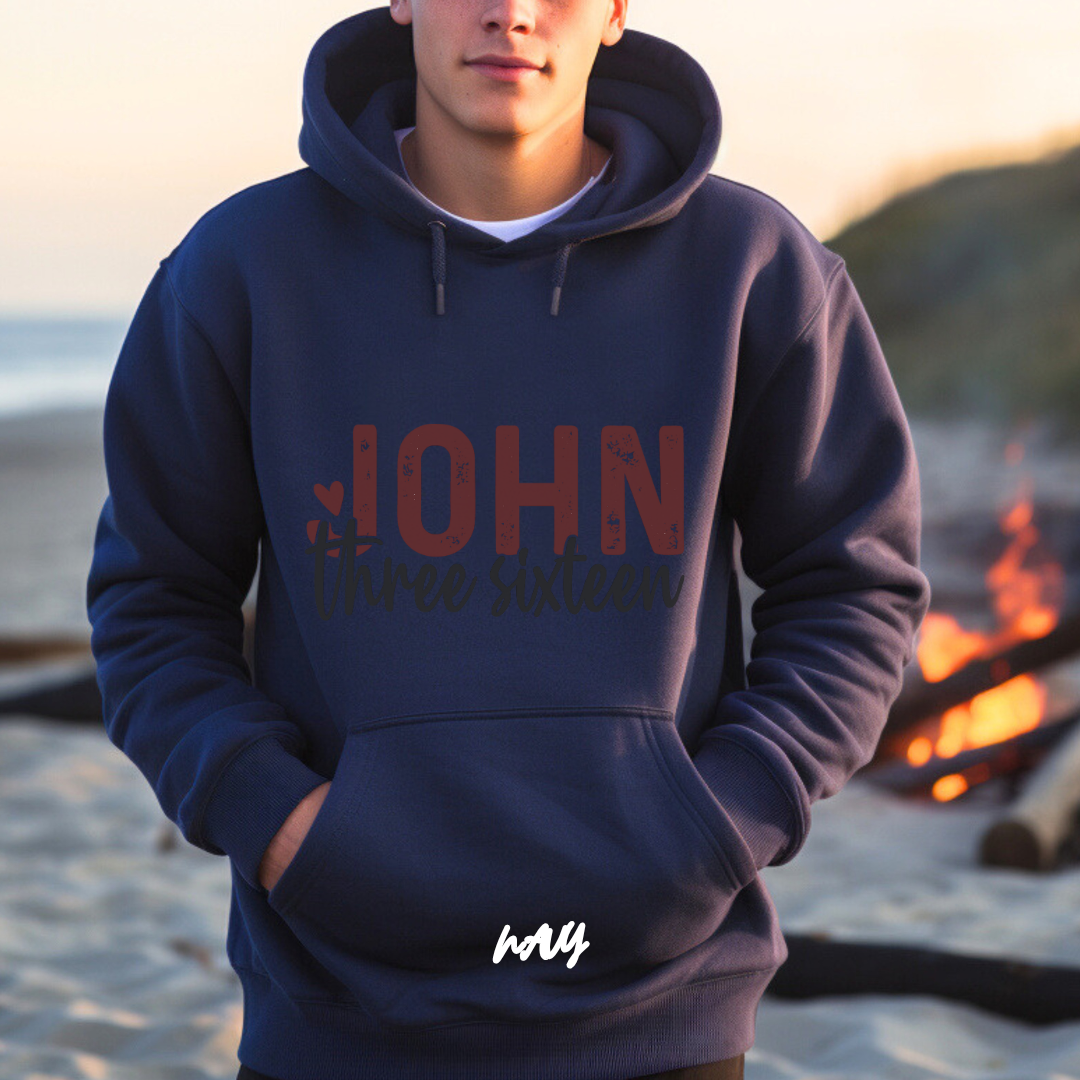 'John Three Sixteen' Faith Hoodie