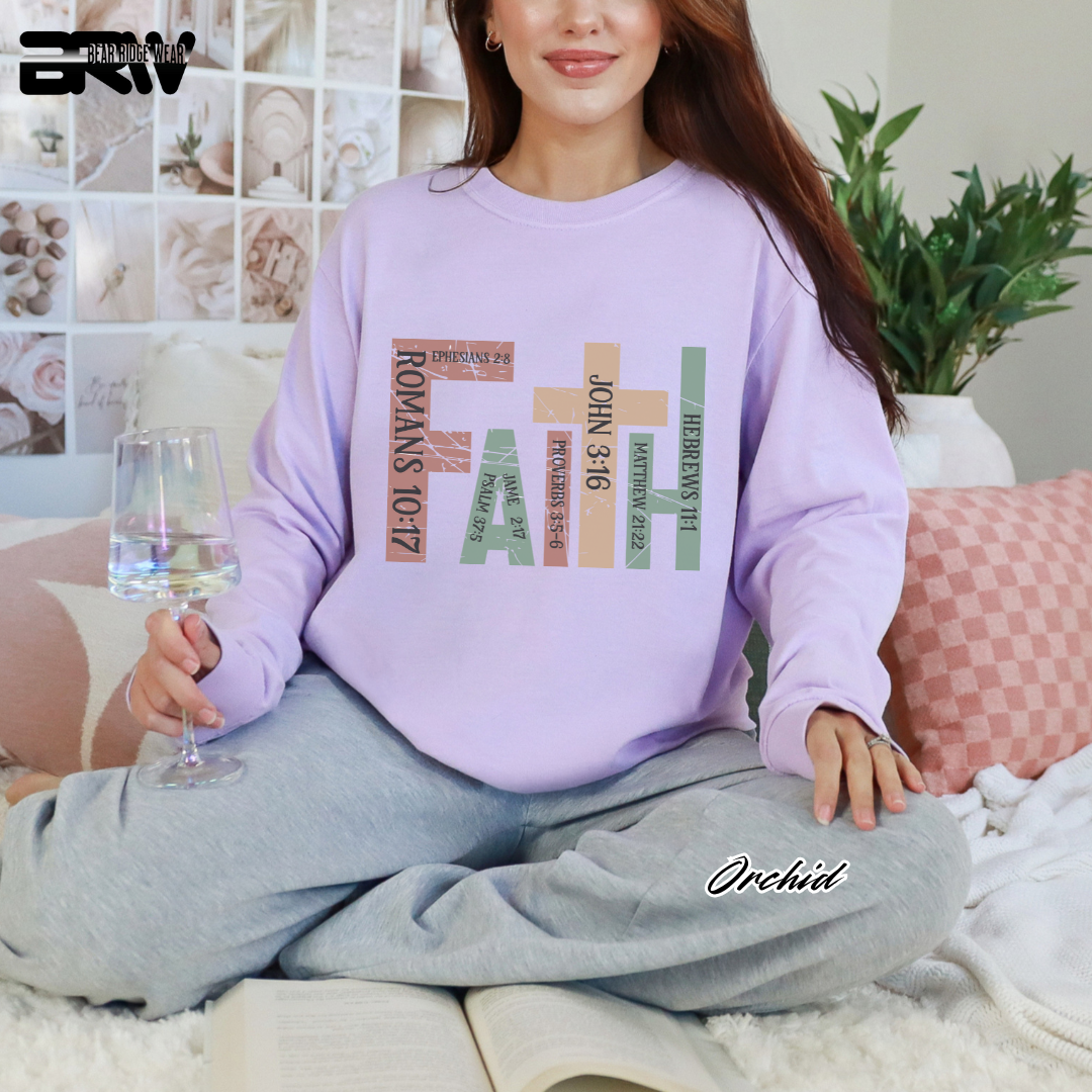 'Faith' Old Long-Sleeve Tee