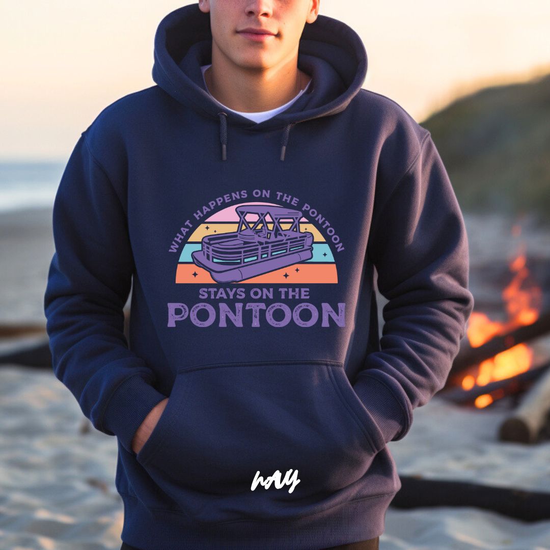 'What Happen To Pontoon' Summer Hoodie