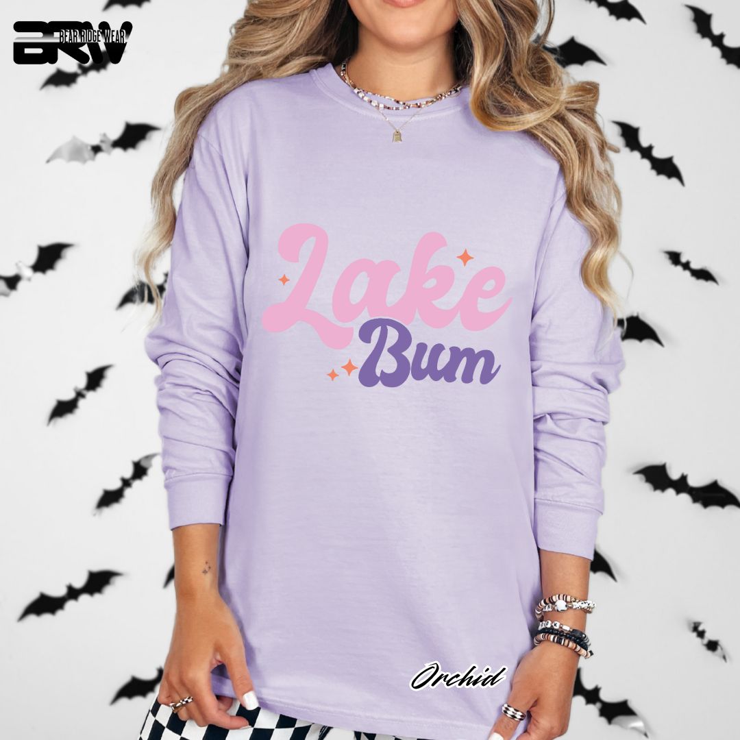'Lake Bum' Summer Long Sleeve Tee