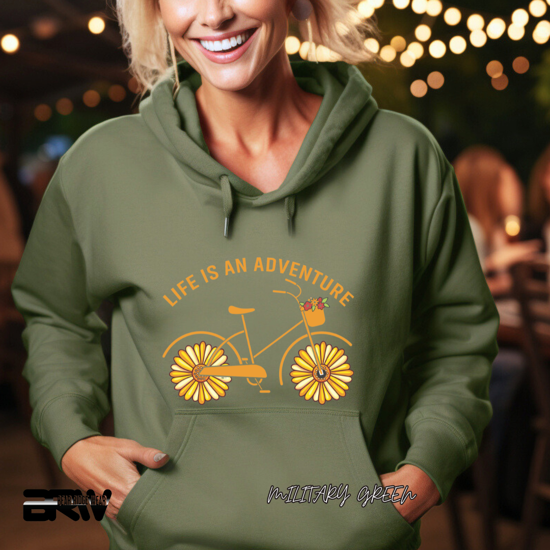'Life is an adventure' Hoodie