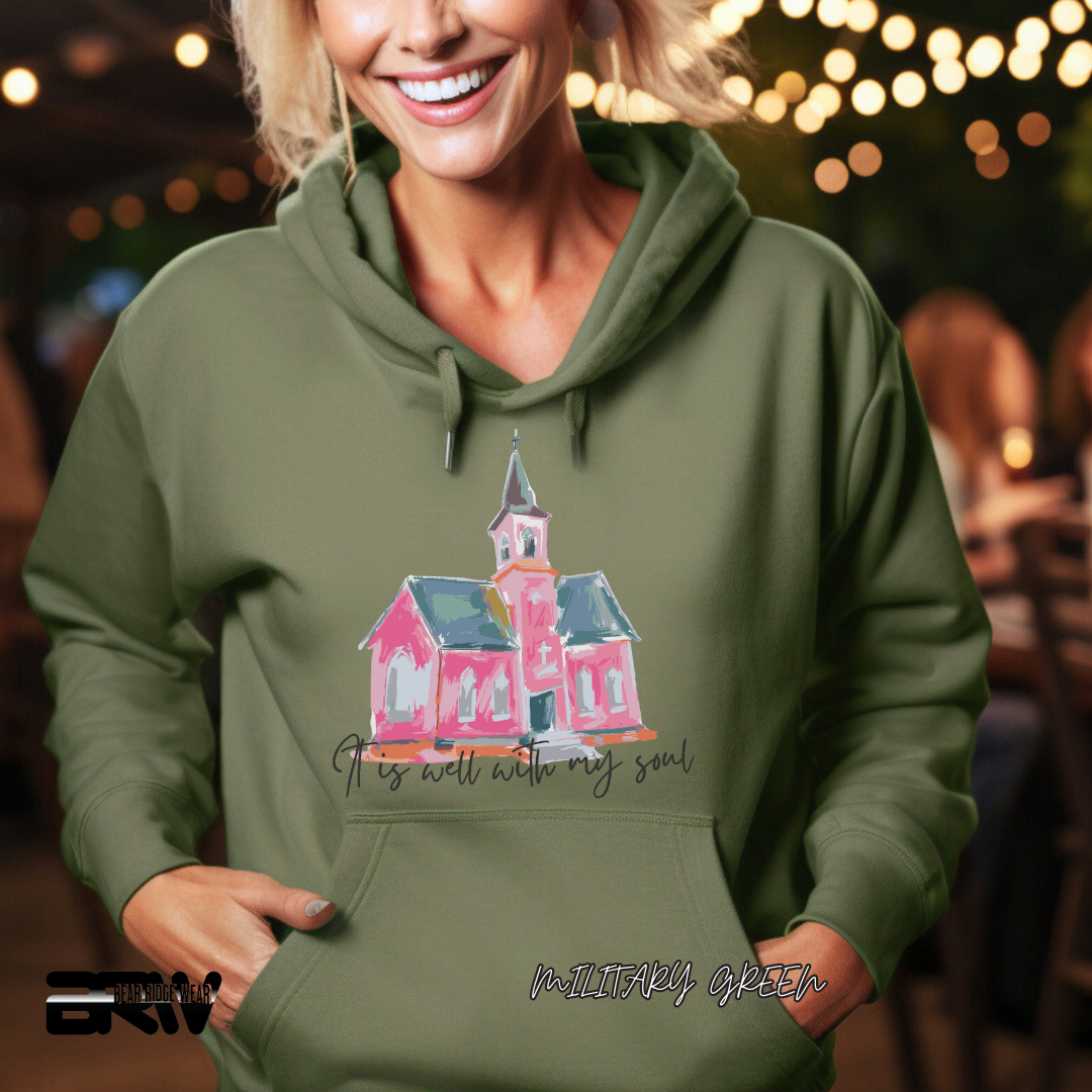 'It Is Well With My Soul' Faith Hoodie