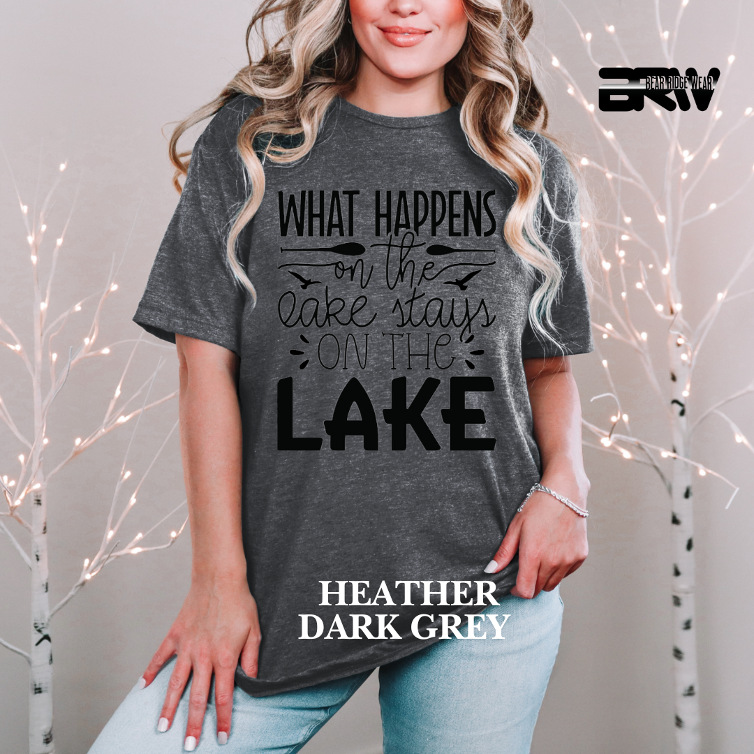 "What Happens On The Lake" Tee
