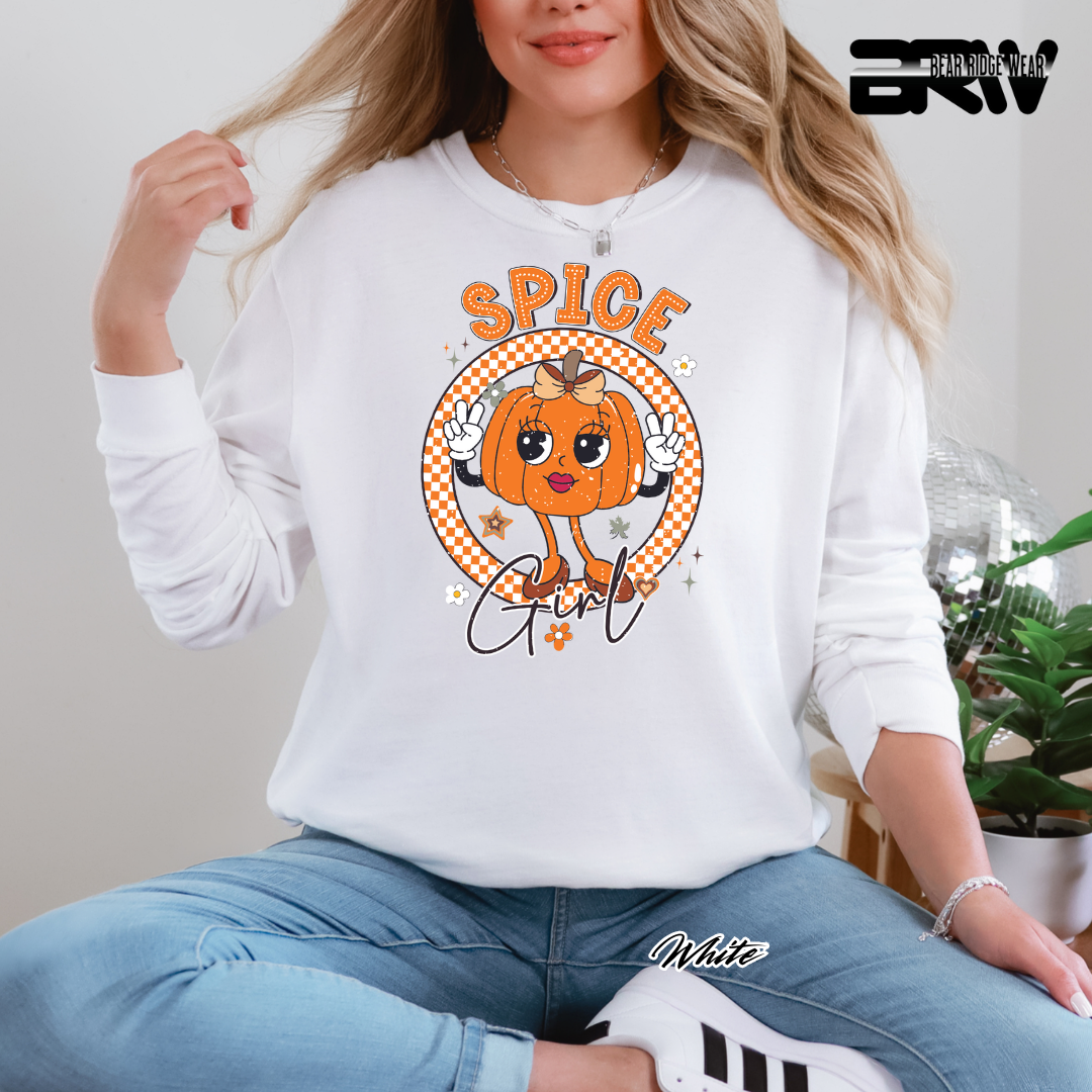 'Spice Girl' Fall Crewneck Sweatshirt