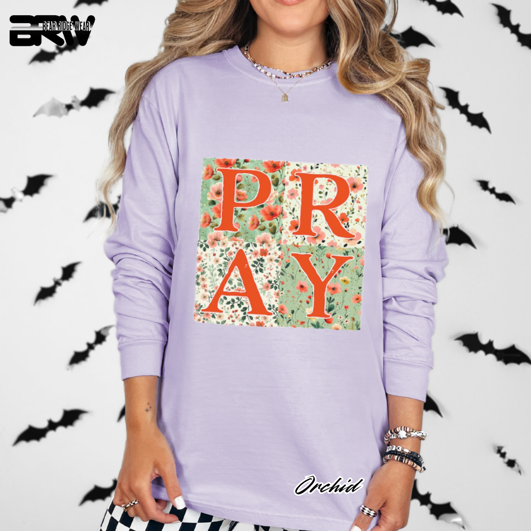 'Pray' Faith Long-Sleeve Tee