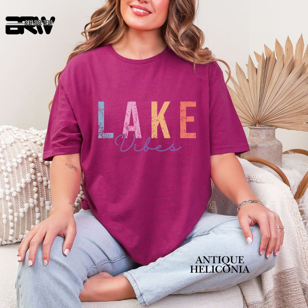 'Lake Vibes'  Summer Tee