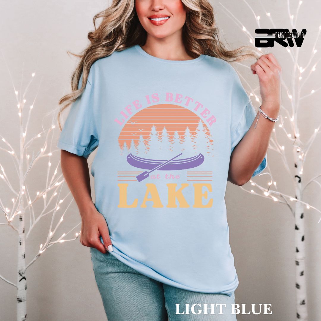 'Life Is Better At The Lake' 2 Summer Tee