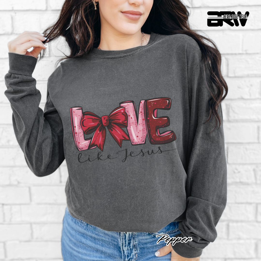'Love Like Jesus' Long Sleeve Tee