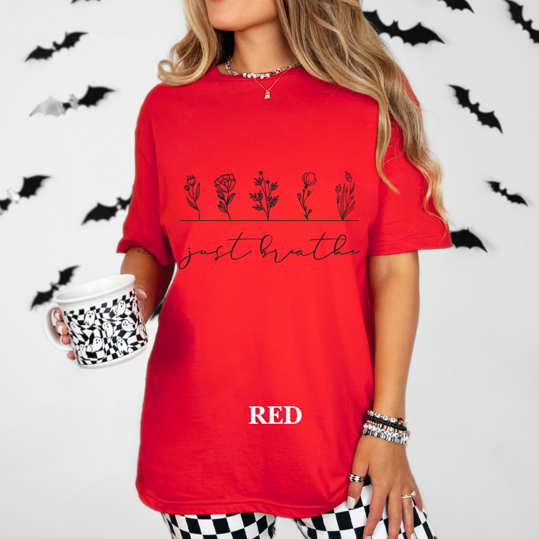 "Just Breath" Tee