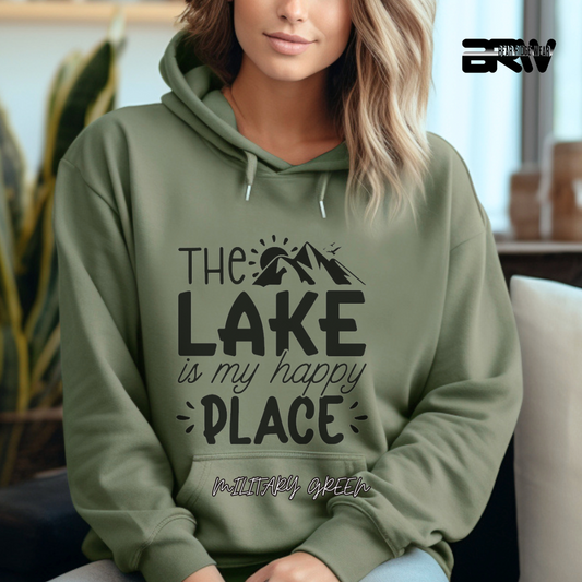 'The Lake is my happy place' Hoodie