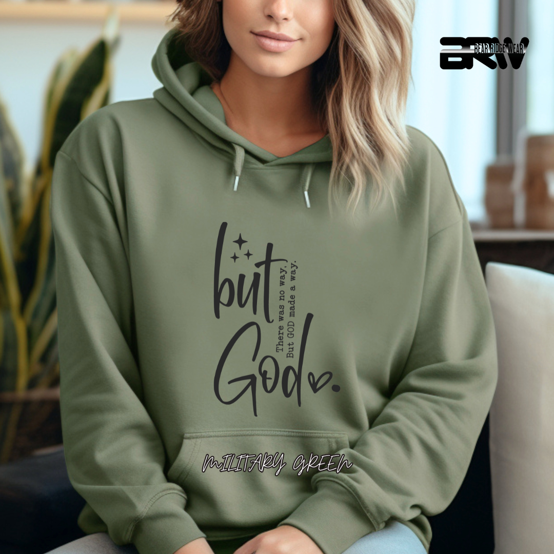 'But God' Faith Hoodie