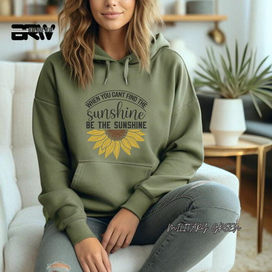 'When You Can't Find Sunshine' Summer Hoodie