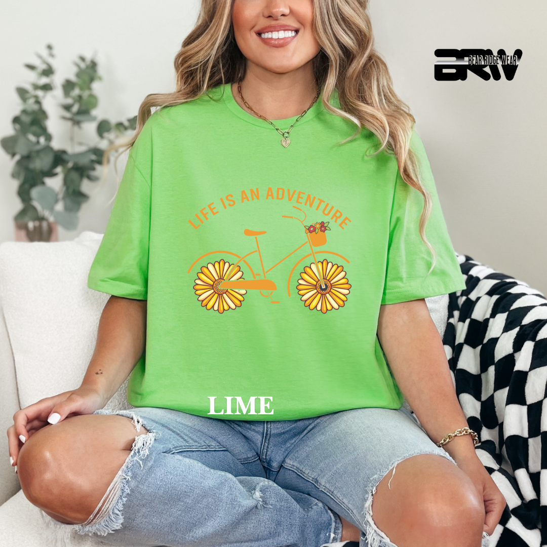 'Life is an adventure' Tee