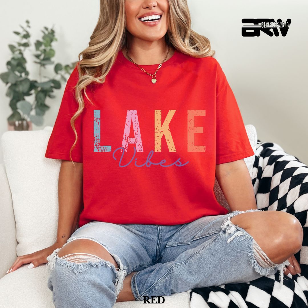 'Lake Vibes'  Summer Tee