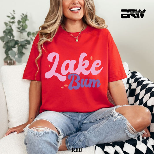 'Lake Bum'  Summer Tee