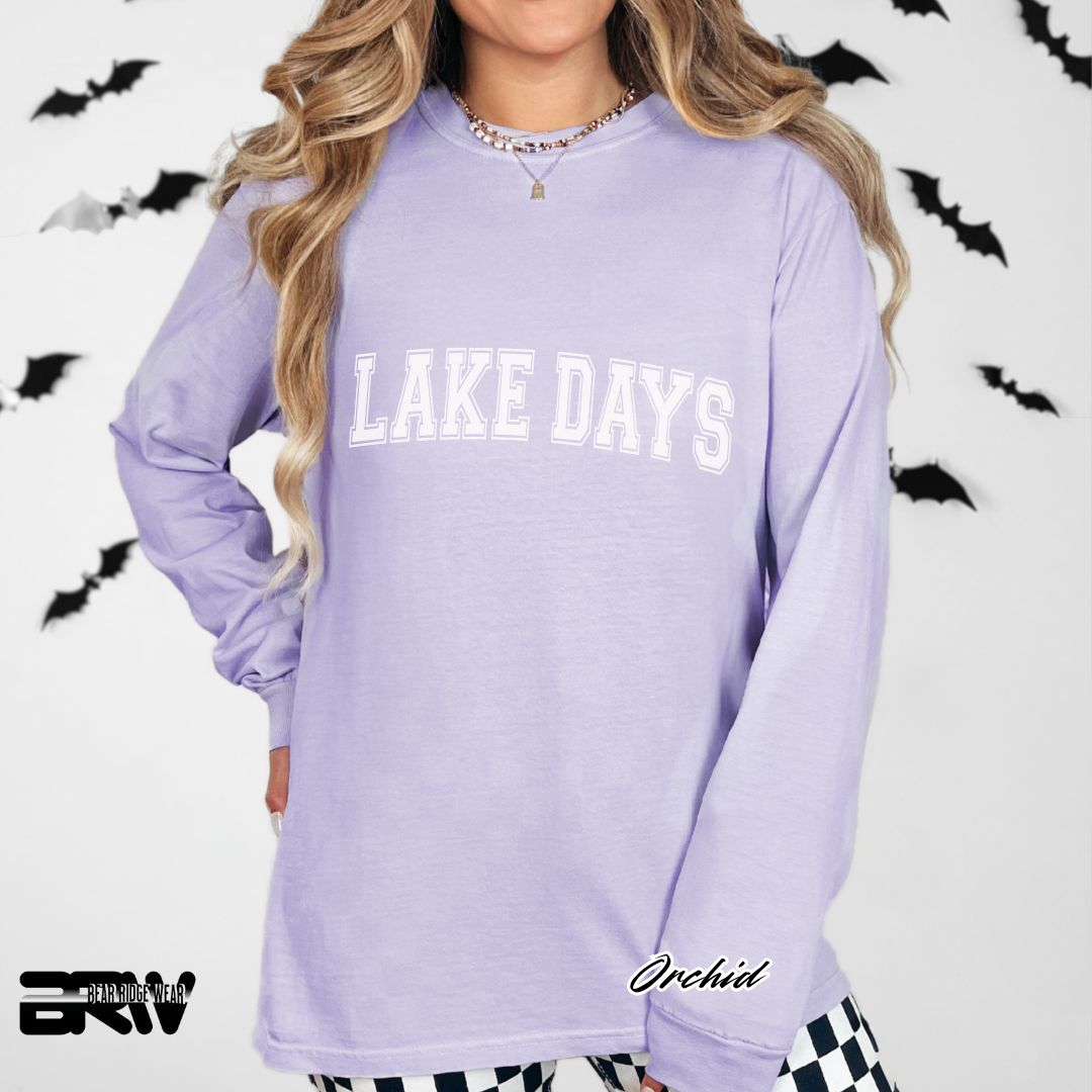 'Lake Days' Summer Long Sleeve Tee