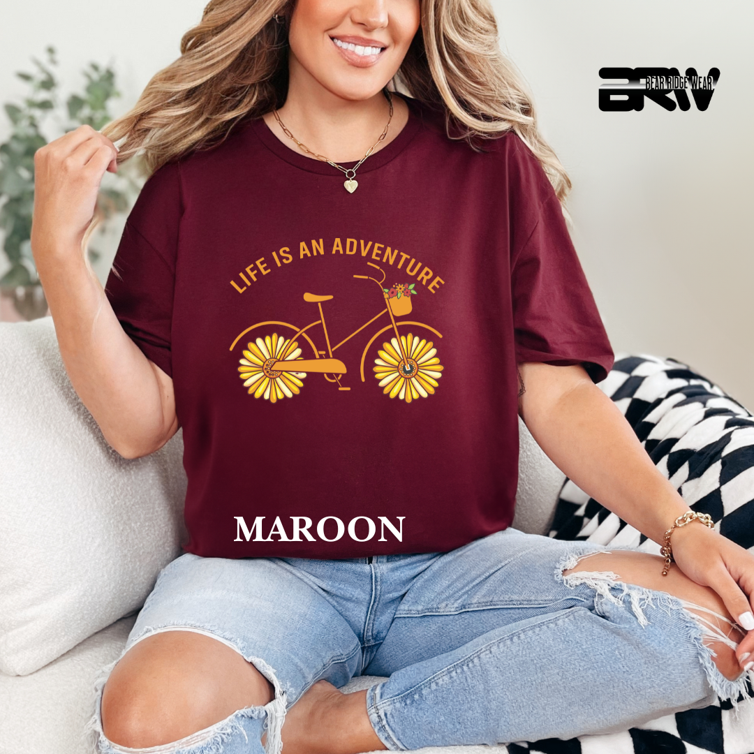 'Life is an adventure' Tee