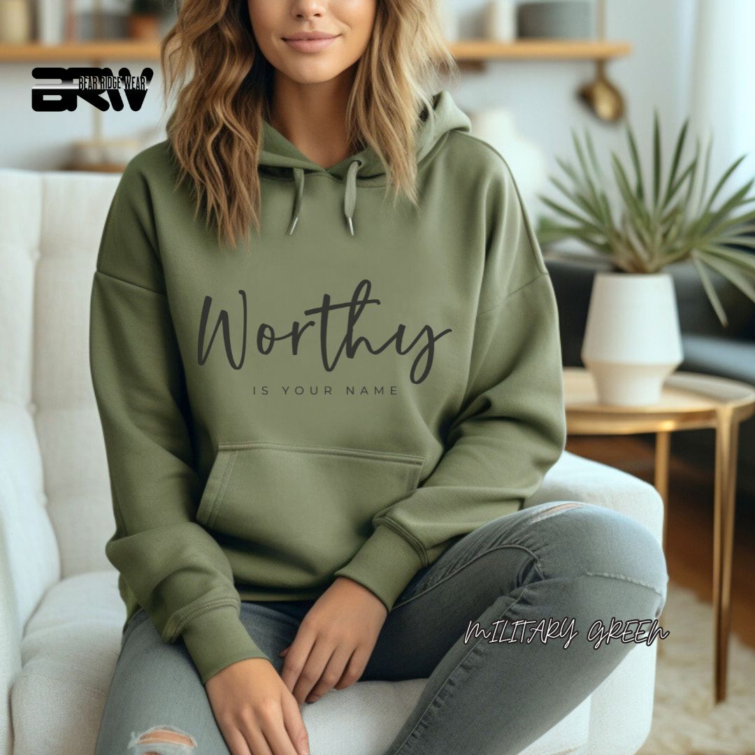 'Worthy Is Your Name'  Faith Hoodie