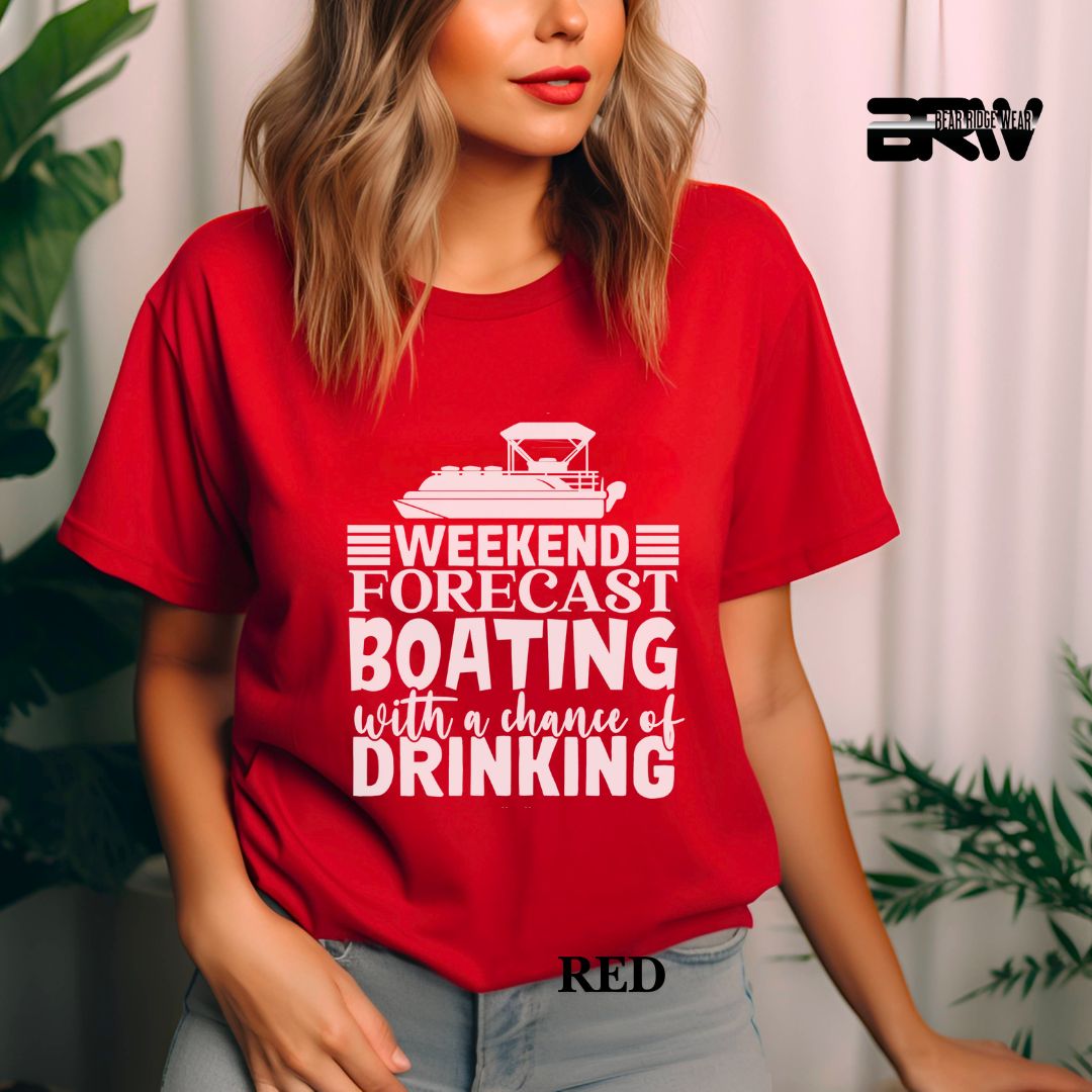 'Weather Forecast-Boating'  Summer Tee