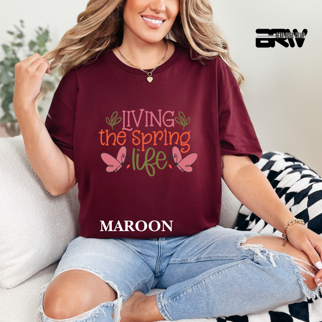 'Living the spring life' Tee