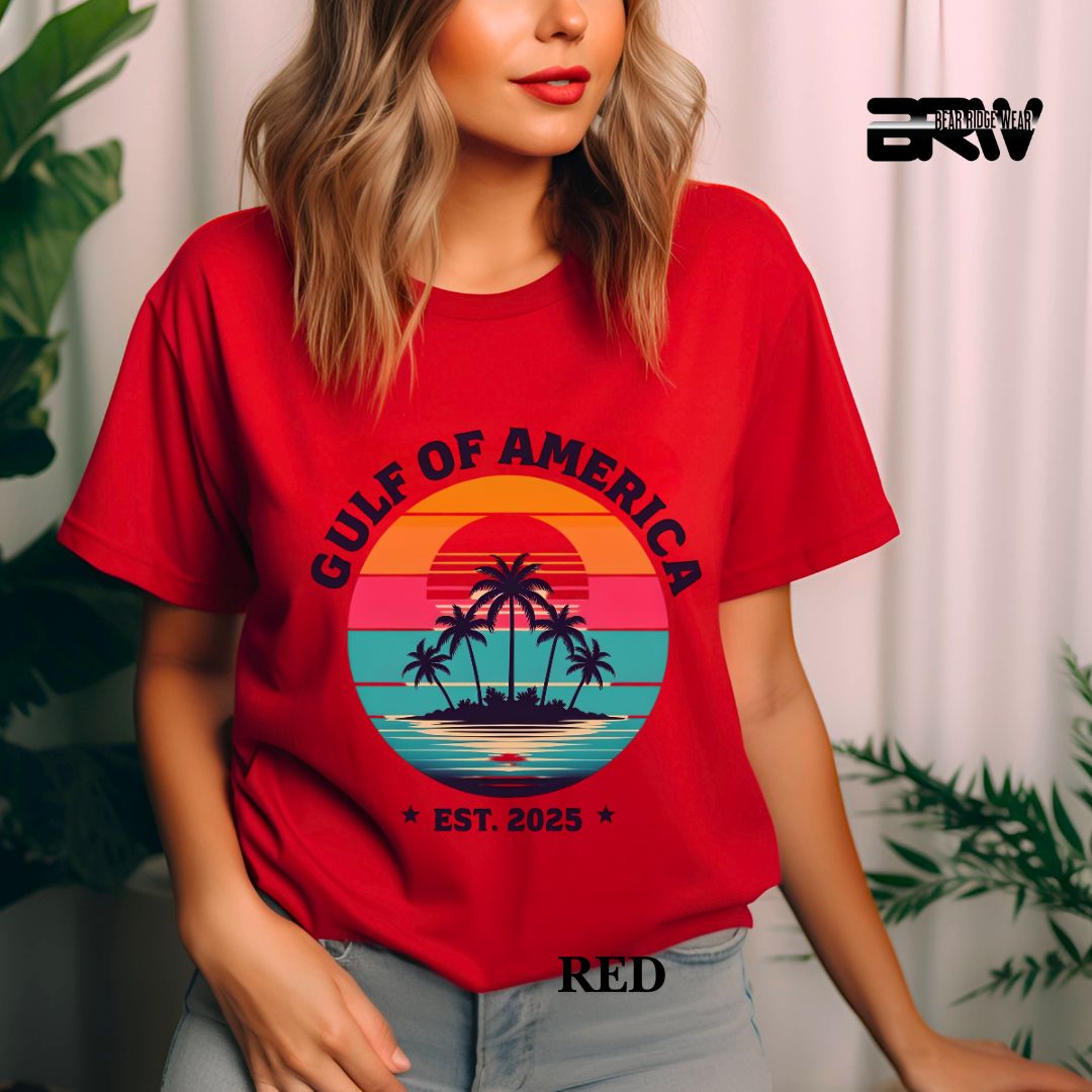 'Gulf Of America-Est. 2025'  Summer Tee