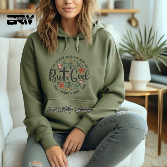 'God made A way' Faith Hoodie