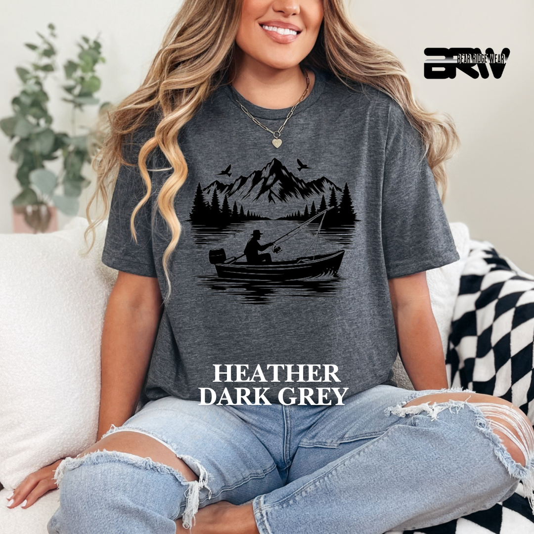 "Boat in the Lake" Tee