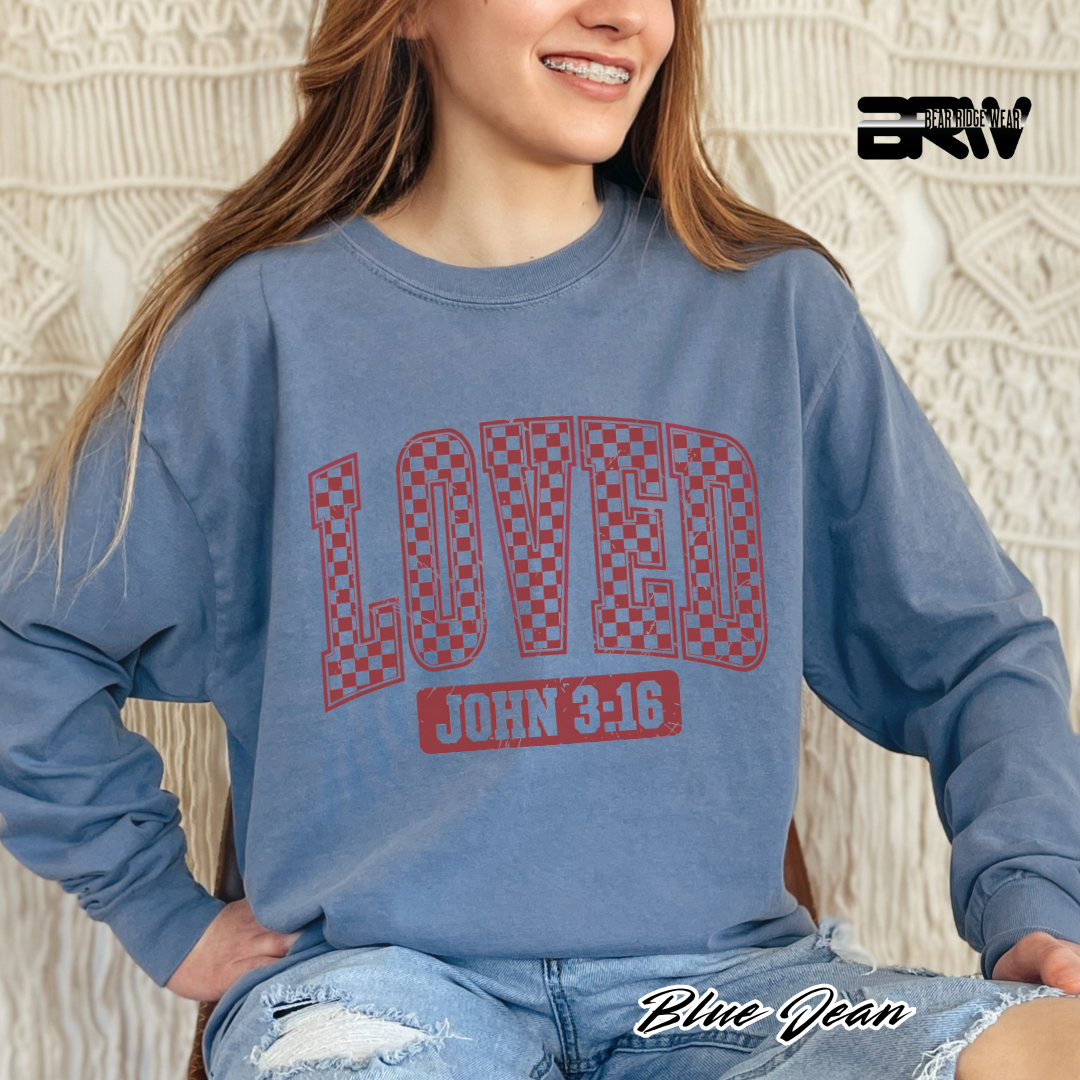 'Loved' Faith Long-Sleeve Tee